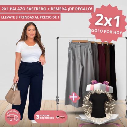 2x1 Palazos Sastreros Talles Especiales + Remera ¡GRATIS!